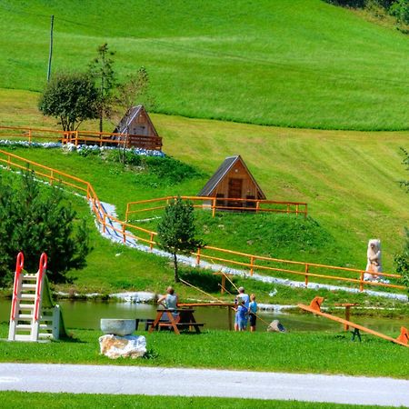Wooden Chalet - Homestead Vrhovc Zelezniki Екстериор снимка